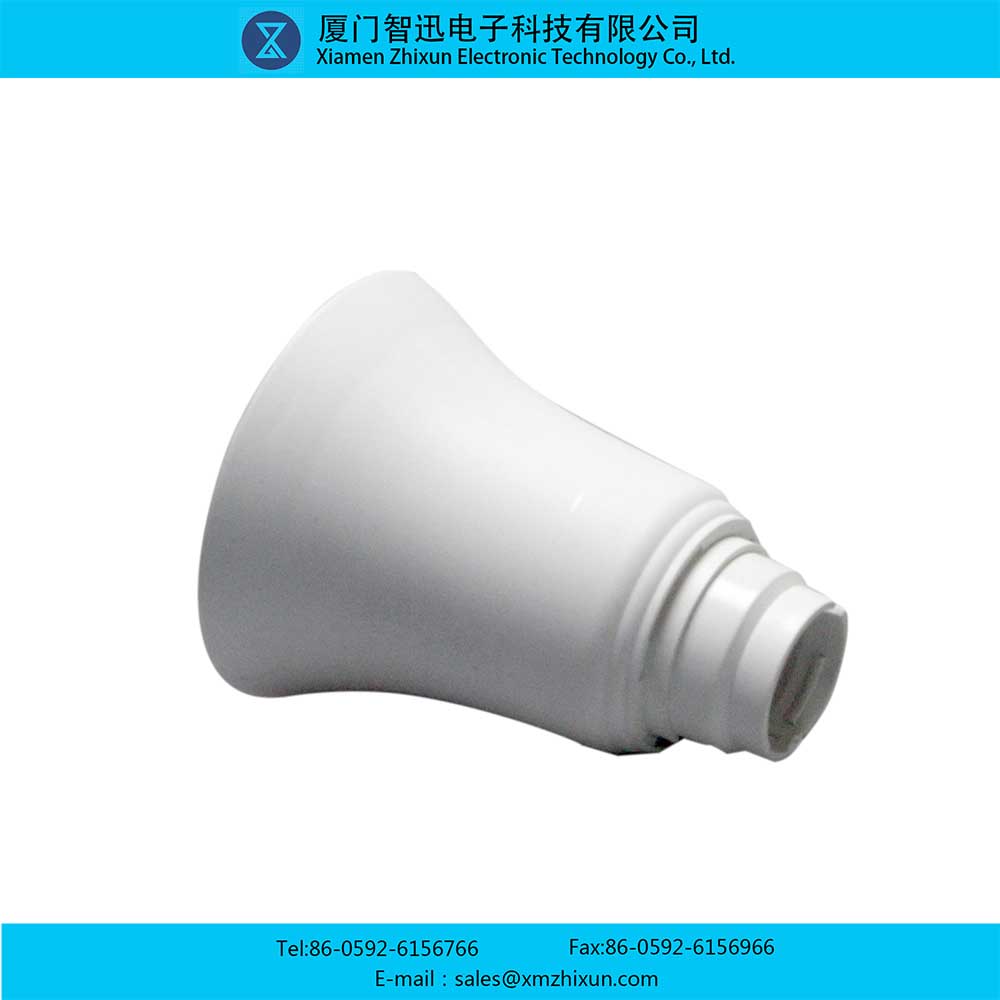 1521-A白色磨砂LED球泡灯灯杯PBT塑包铝外壳