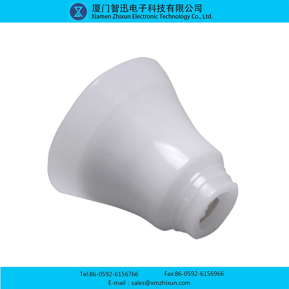 LED white bulb A60 ultrasonic cover PC plastic package aluminum lamp cup assembly