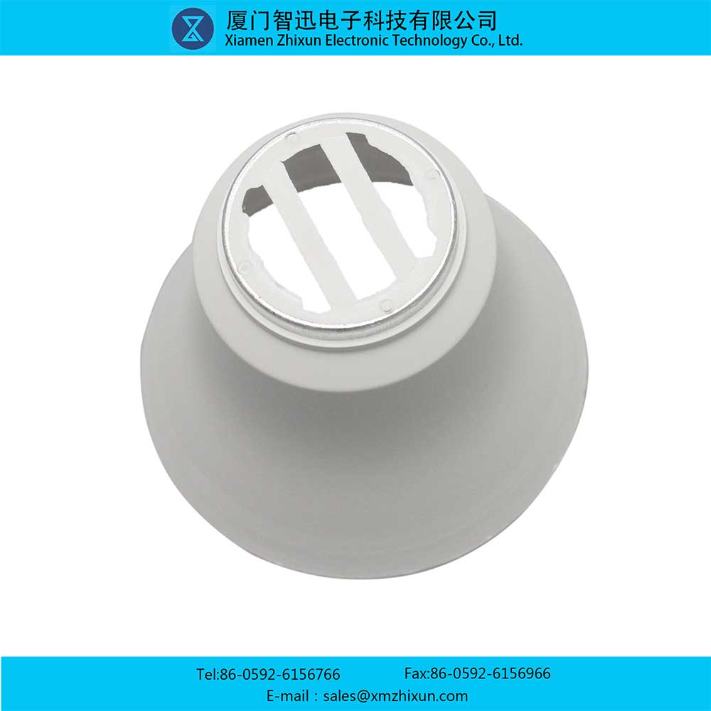 LED家用照明a60漏铝球形灯泡白色PBT灯套组件塑包铝灯杯外壳