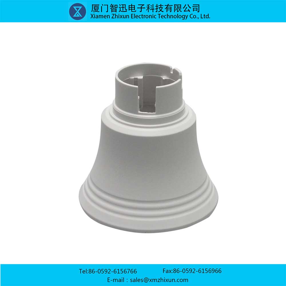 GN-A65 Threaded LED Bulbs PBT Lamp Case Kit Plastic Bag Aluminum Lamp Cup White