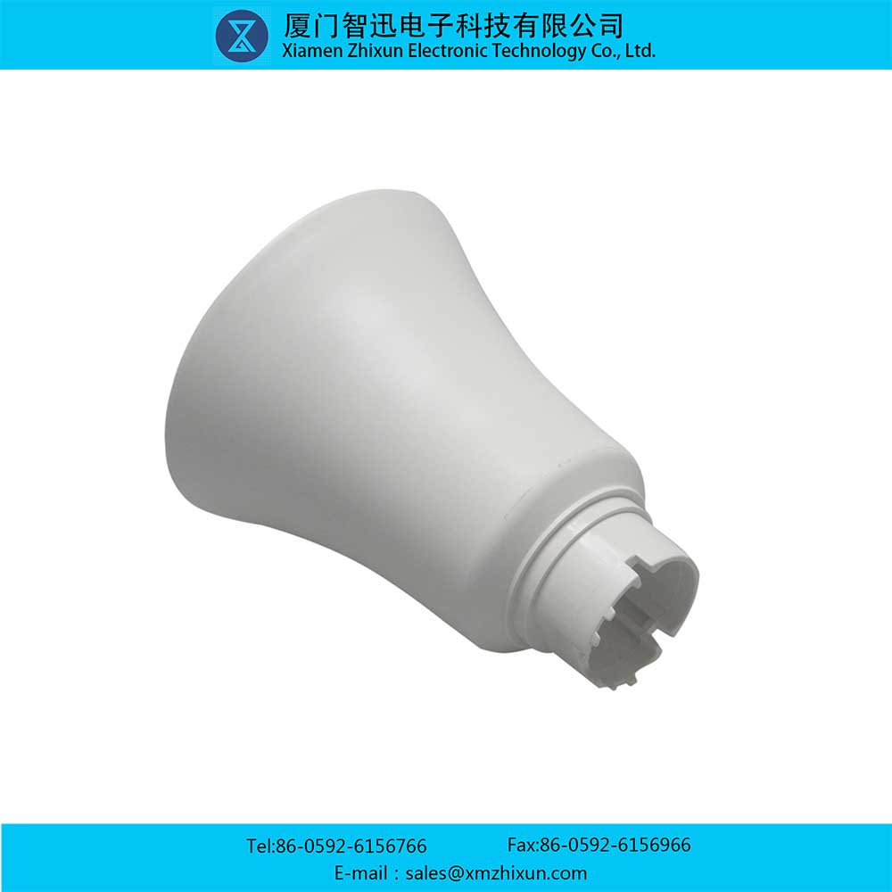 LED-15123光滑面PBT球形灯泡灯壳家用照明节能灯杯塑包铝组件