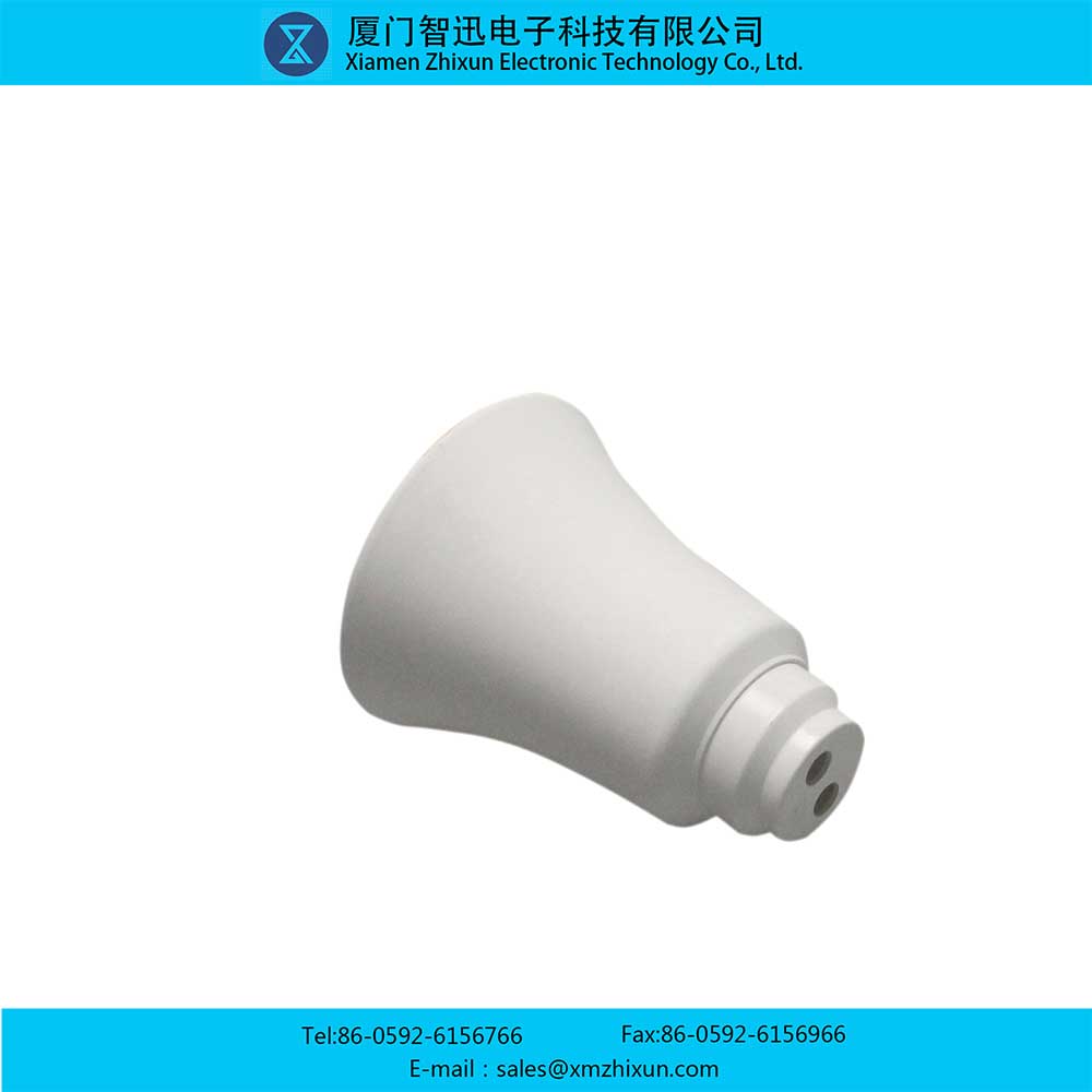 LED-15123-B22光滑面白色PBT针脚球形灯泡家用节能灯壳灯杯组件塑包铝