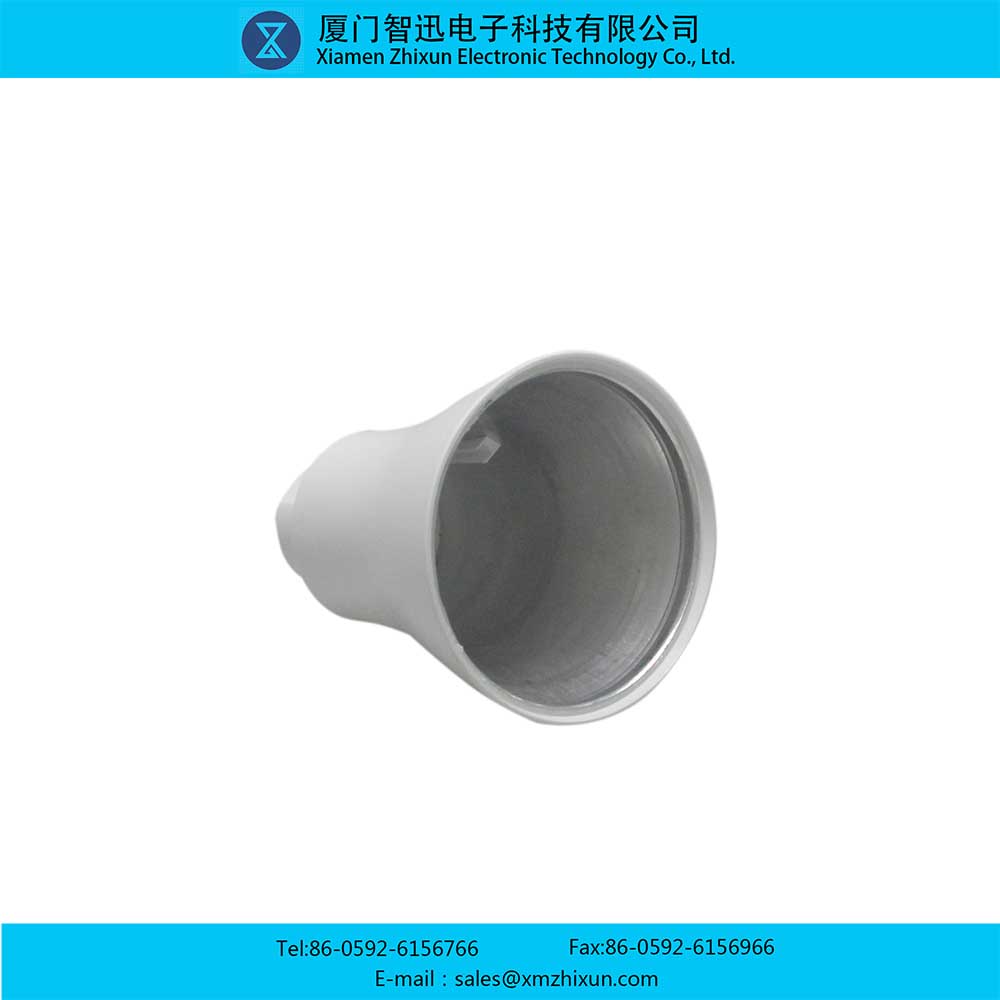 LED-15123-堵头单针脚球形灯泡家用节能PBT白色光滑面灯壳套件塑包铝灯杯灯座