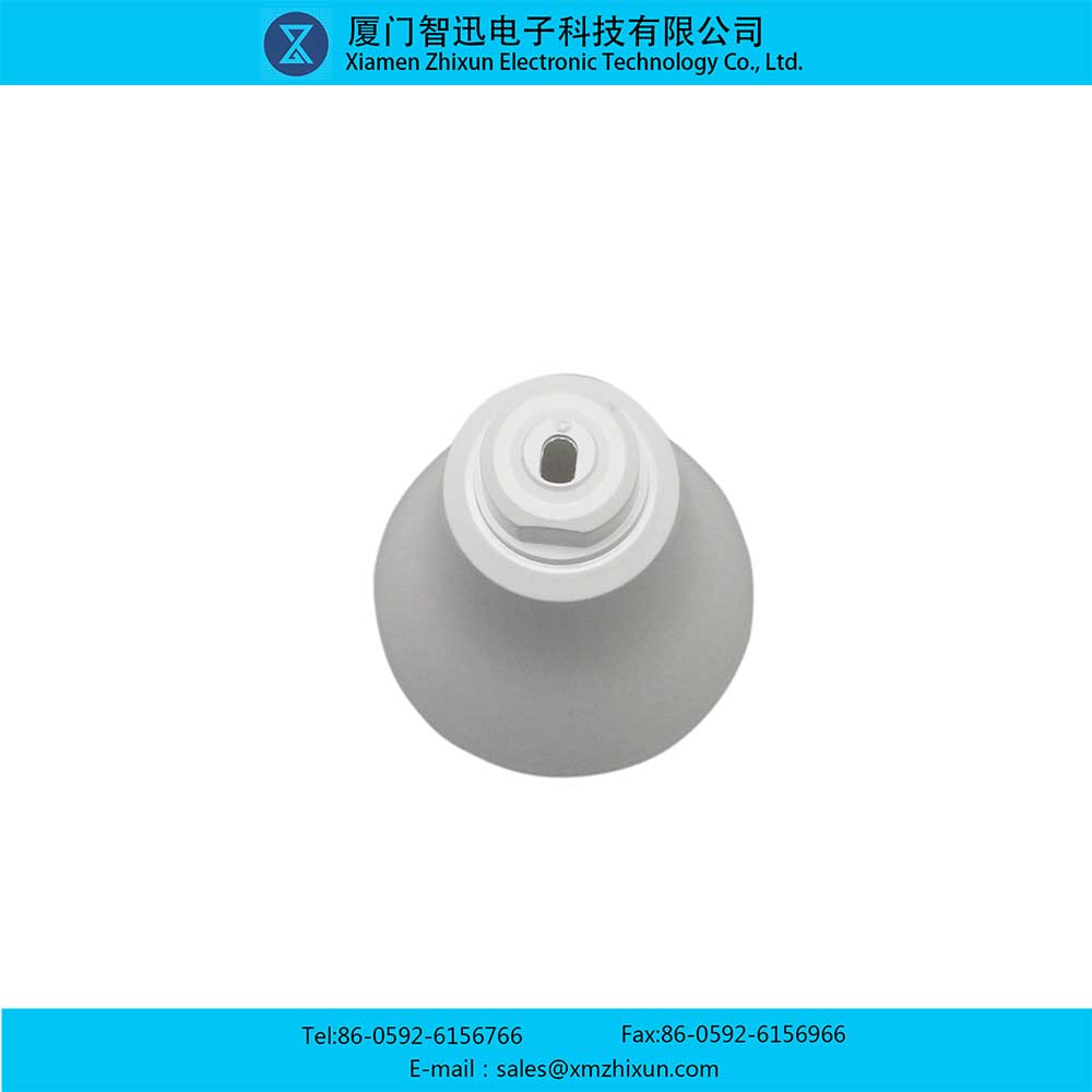 LED-15123-堵头单针脚球形灯泡家用节能PBT白色光滑面灯壳套件塑包铝灯杯灯座