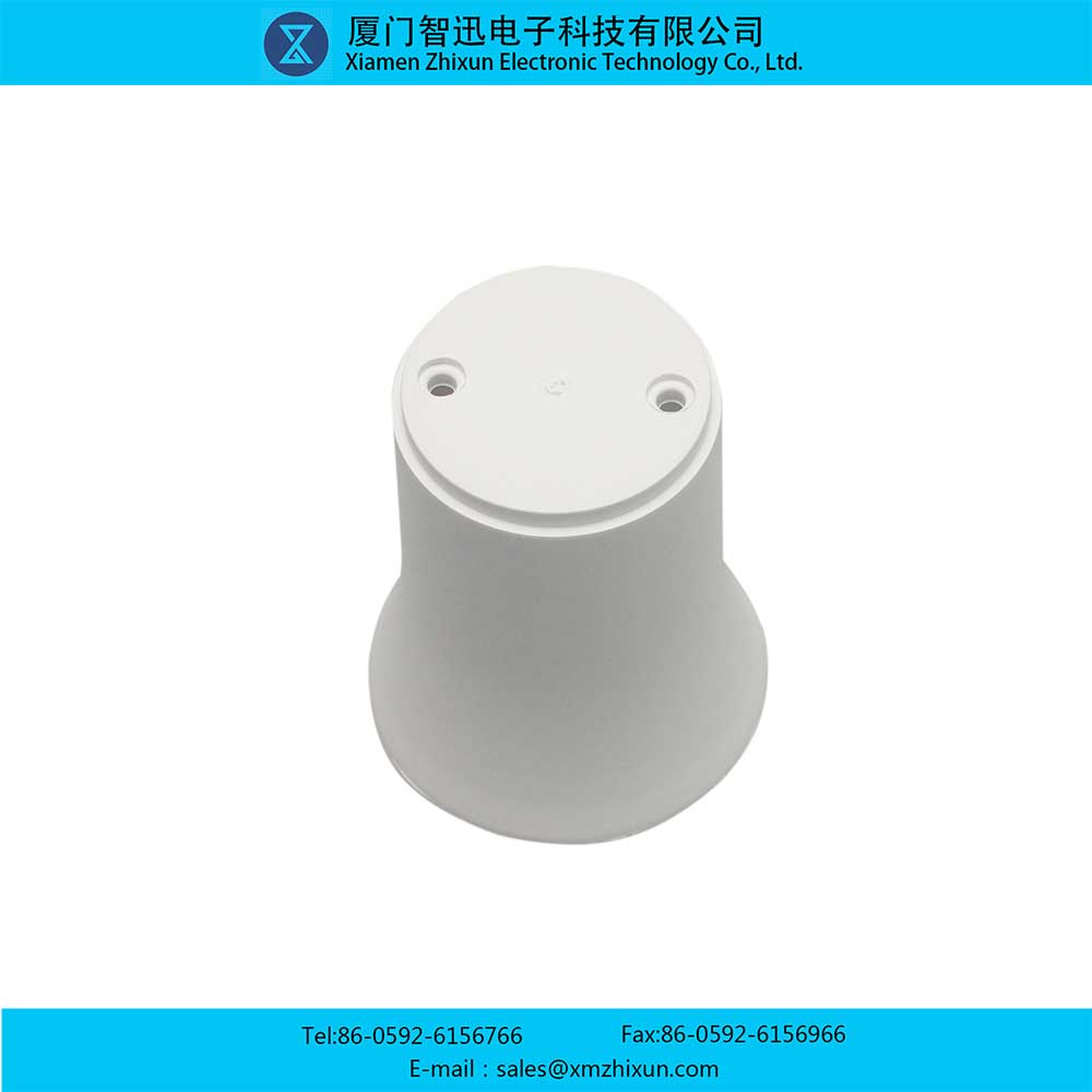 LED-16140(A19-GU24)双阵脚球形灯泡白色PBT塑包铝灯壳套件灯杯灯座家用照明